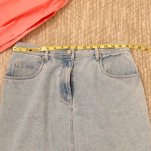 Vintage Denim Skirt - Picture 4 of 8